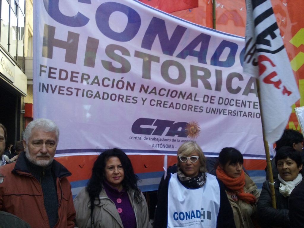 Acto en la Casa de Tierra del Fuego en repudio a la represión