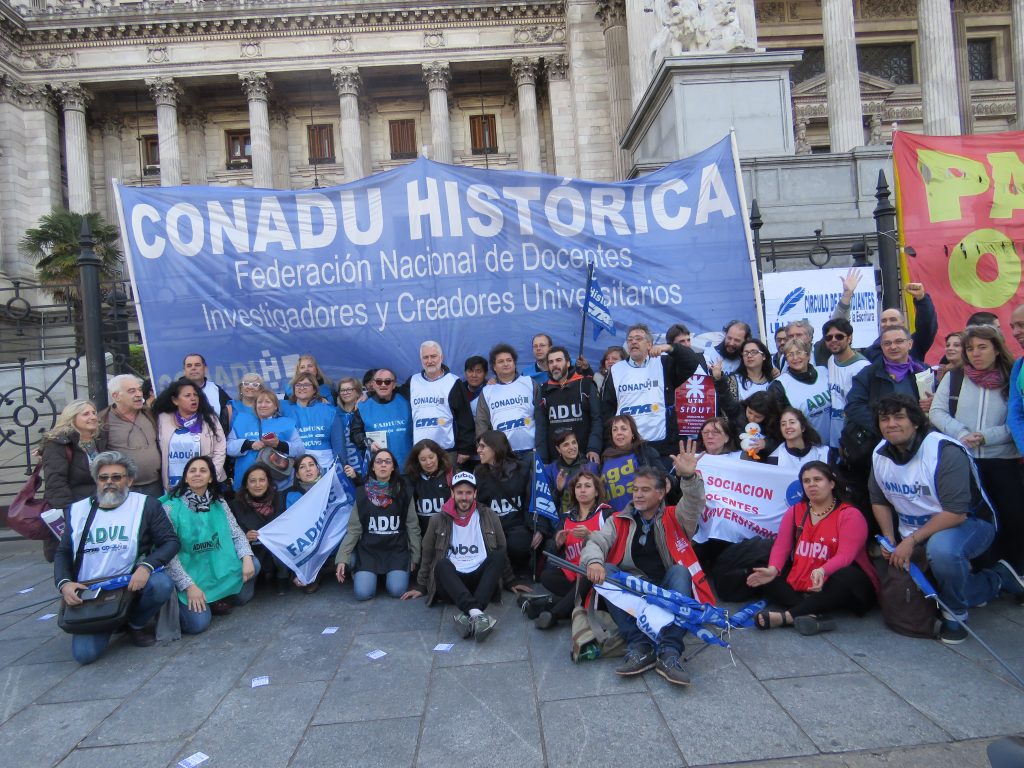 27 de octubre: Jornada de Protesta contra el Ajuste en Ciencia y Tecnología