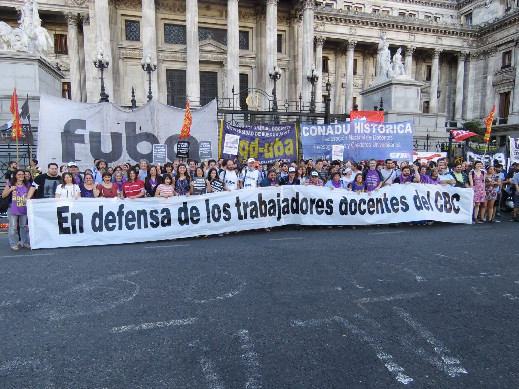 En defensa de las y los docentes del CBC de la UBA