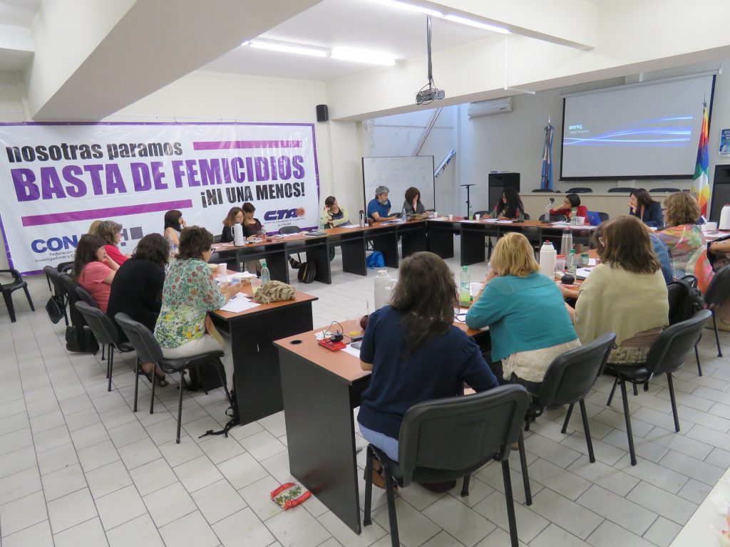 Exitoso 2º taller de formación sobre Violencia de Género en las Universidades Nacionales