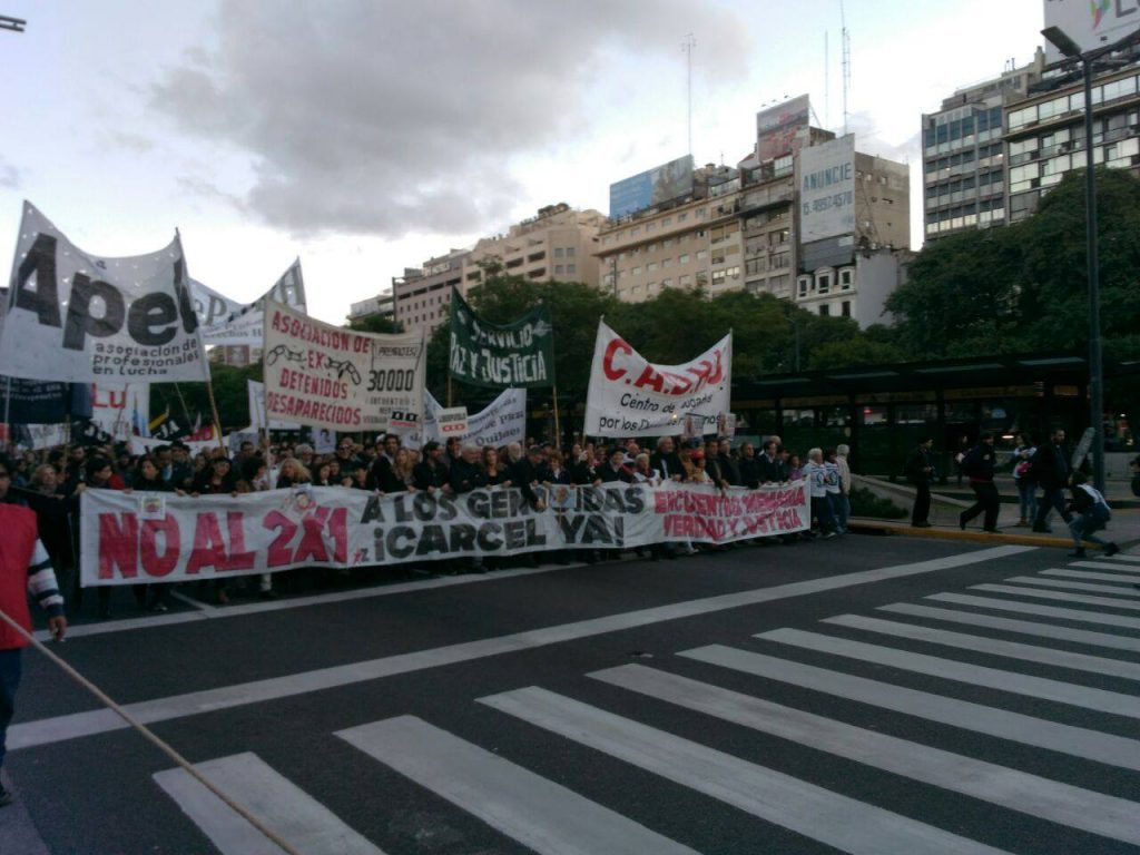 Miles en todo el país dijimos ¡no al 2×1!
