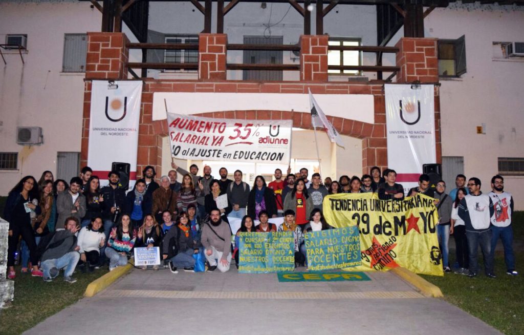 Docentes, investigadores y estudiantes de la UNNE concretaron una clase pública