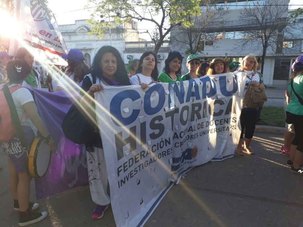 CONADU Histórica en el 32 Encuentro Nacional de Mujeres en Chaco