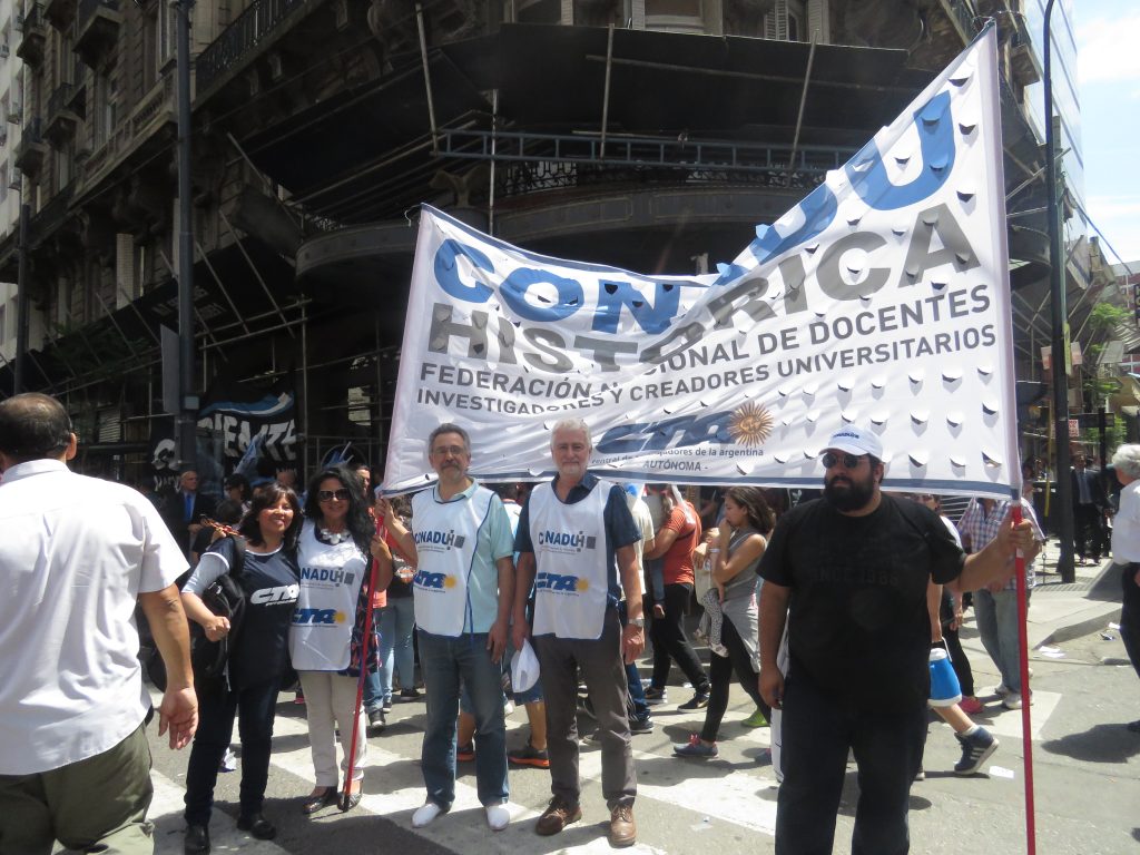 Ayer nos movilizamos al Congreso, el 6 todos a las calles y a las plazas