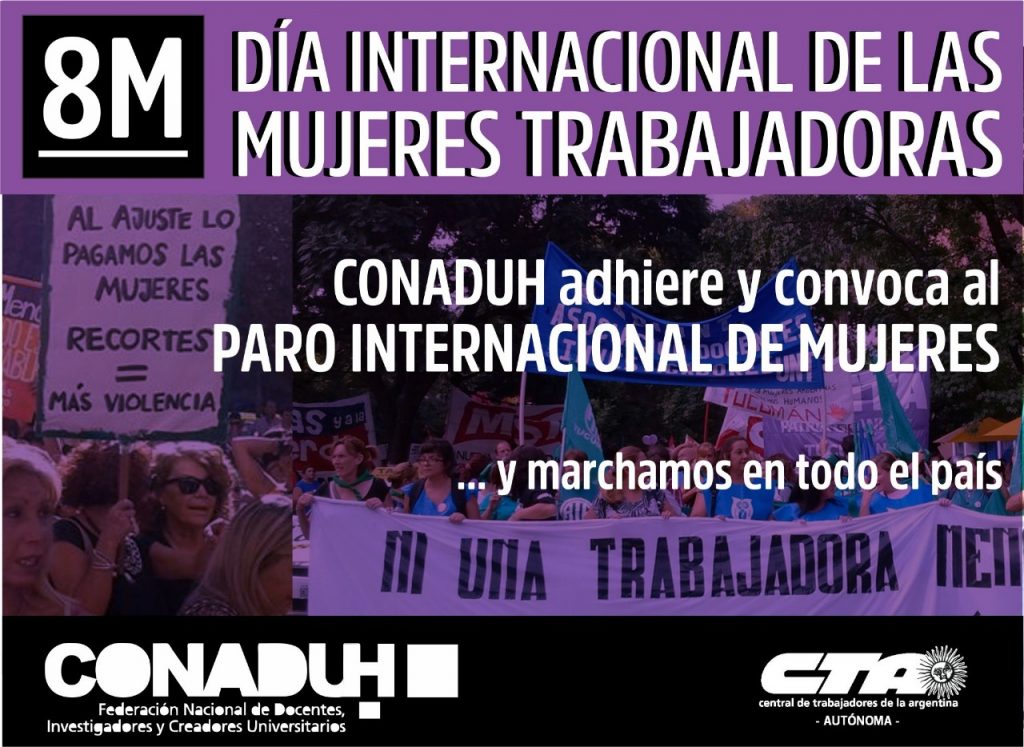 ♀️8M: Paro y Día Internacional de las Mujeres Trabajadoras