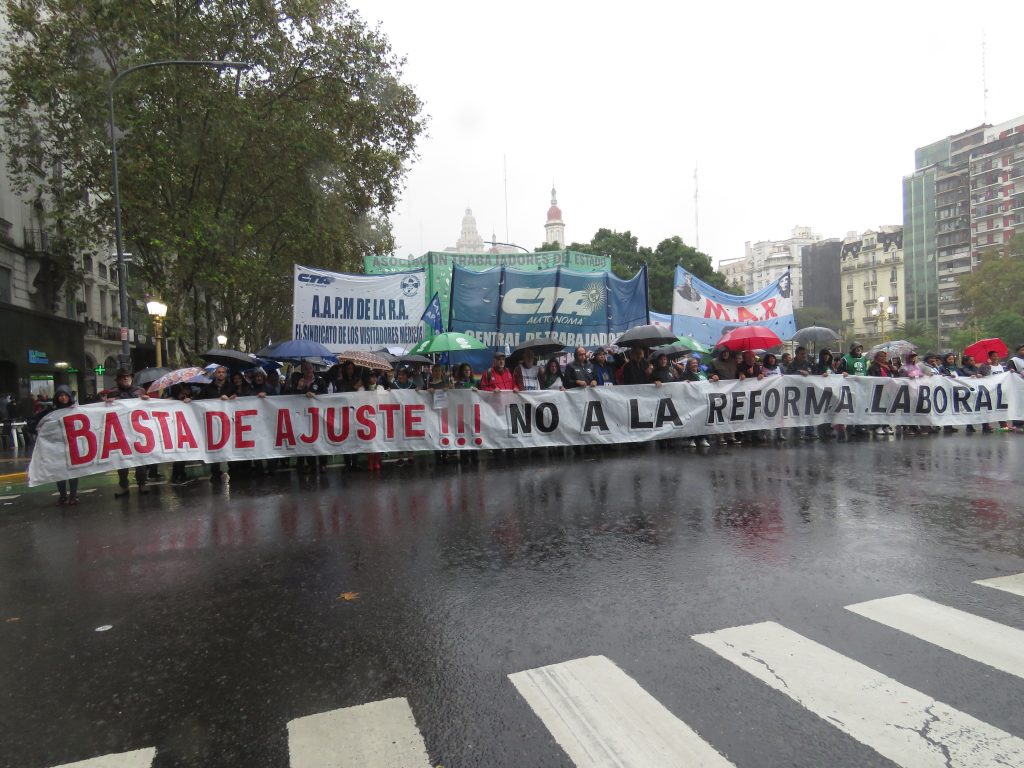 Marchamos junto a la CTA Autónoma contra el ajuste, los despidos y por nuestro aumento salarial