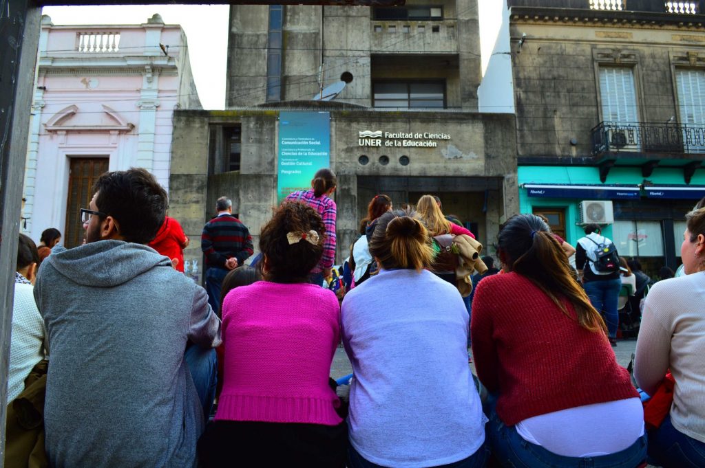 Masivo y federal el cese total de actividades en las Universidades Nacionales
