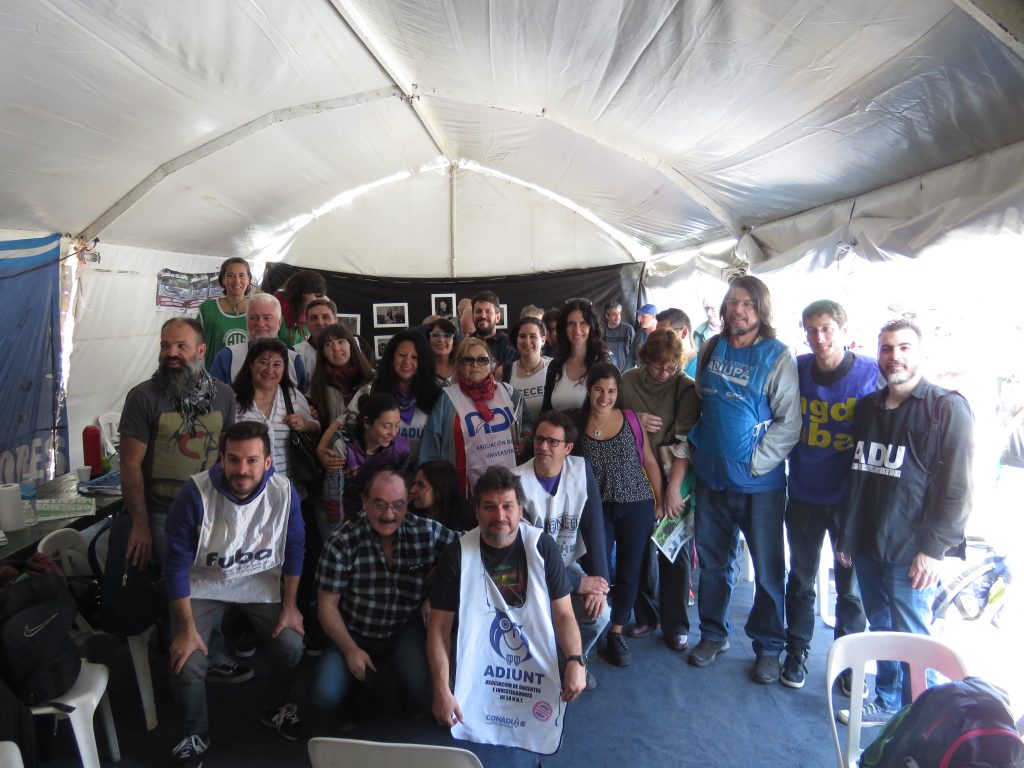 El plenario de secretarios/as generales de CONADU Histórica ratificó el rechazo al presupuesto 2019