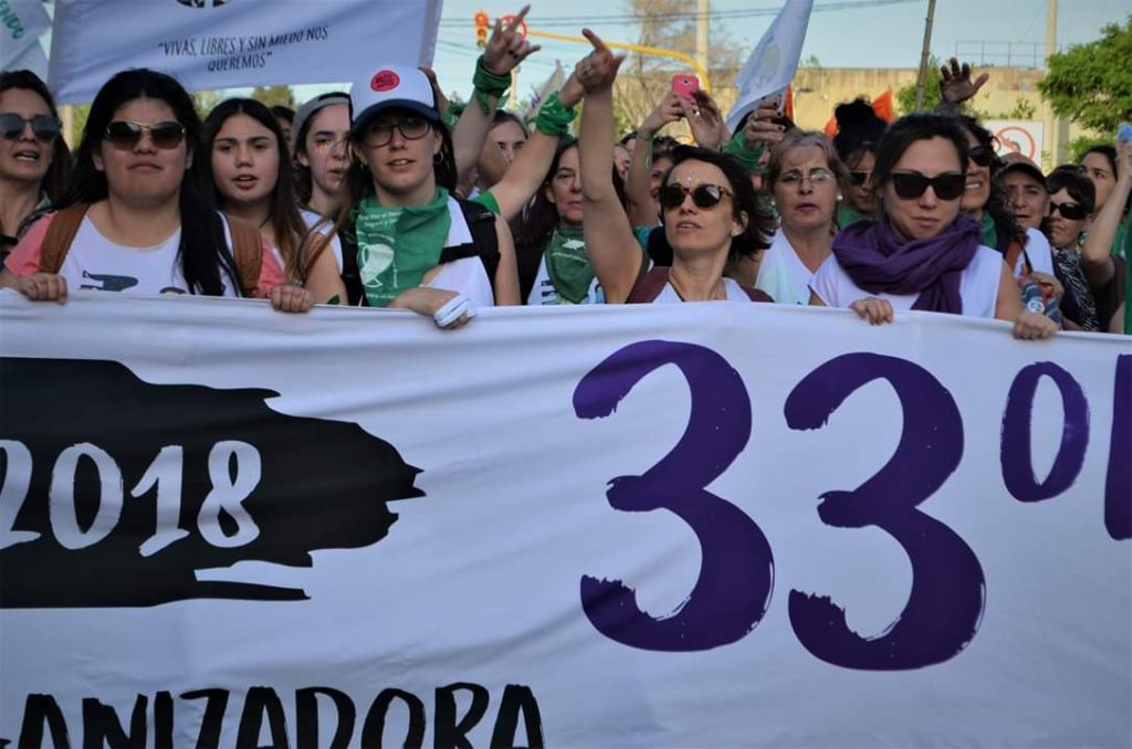 CONADU HISTÓRICA en el masivo 33º Encuentro Nacional de Mujeres en Trelew