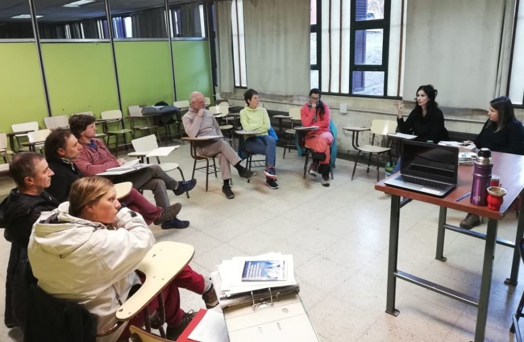 Intensa actividad de la conducción de ADUNC en el Centro Regional Universitario Bariloche