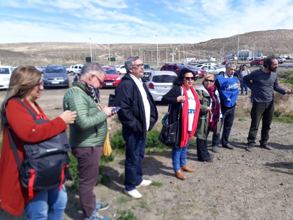 Videos: referentes de la Mesa Ejecutiva de CONADUH acompañando la lucha de las y los trabajadores de Chubut