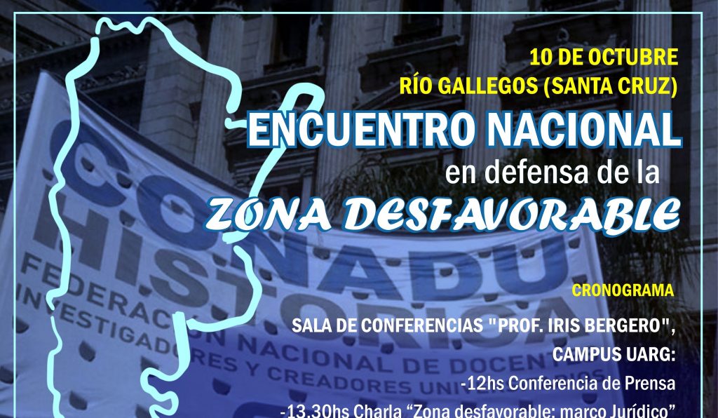 Encuentro Nacional en Defensa de la Zona Desfavorable