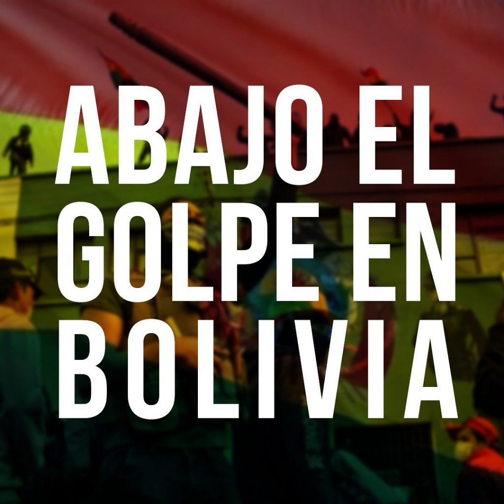 CONADU HISTORICA  expresa su enérgico repudio al golpe de estado  en nuestro hermano país de Bolivia. Reivindicamos la democracia y respeto por las instituciones