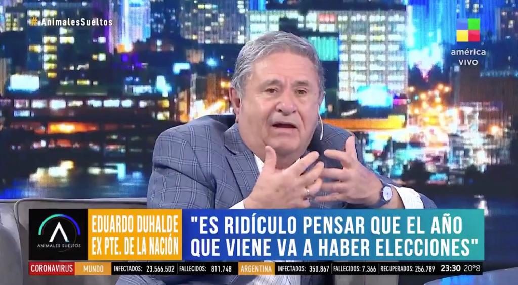CONADU Histórica repudia las expresiones de Eduardo Duhalde