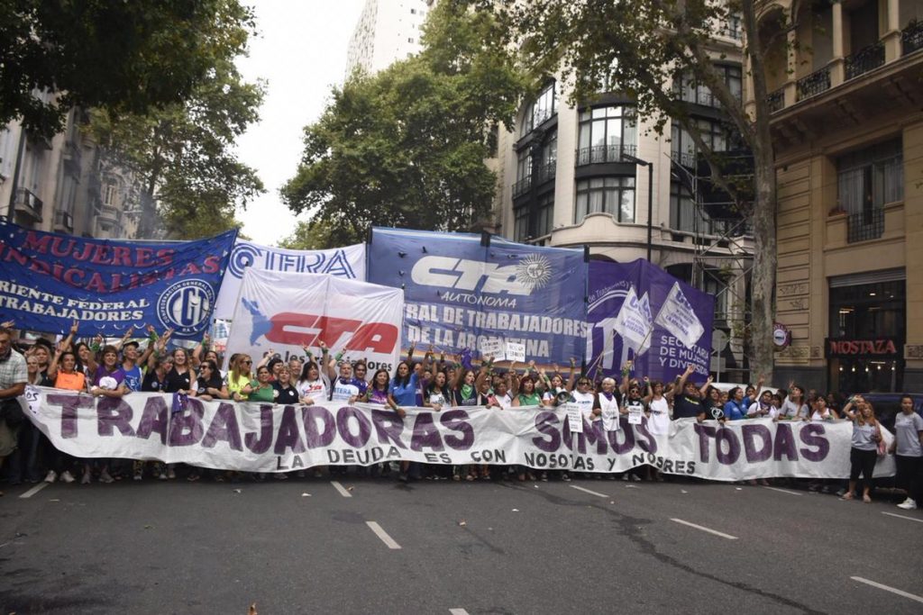 GRAN TRIUNFO DE LAS MUJERES SINDICALISTAS, y de la clase trabajadora en su conjunto