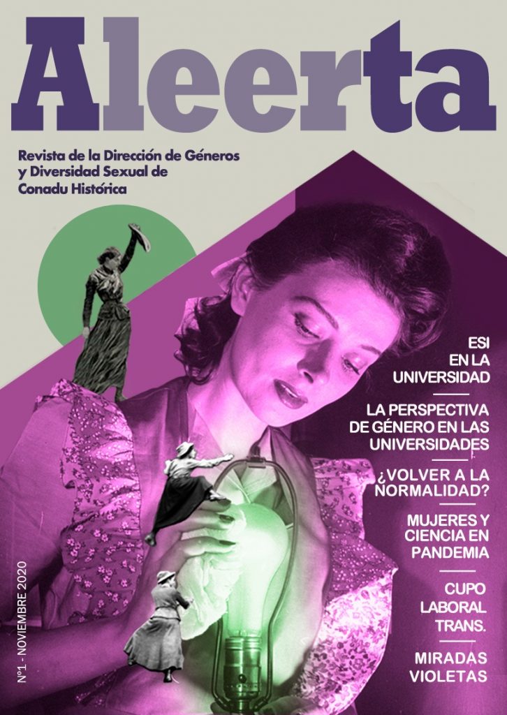 Aleerta (N°1): la revista de la Dirección de Géneros y Diversidad Sexual de CONADU Histórica