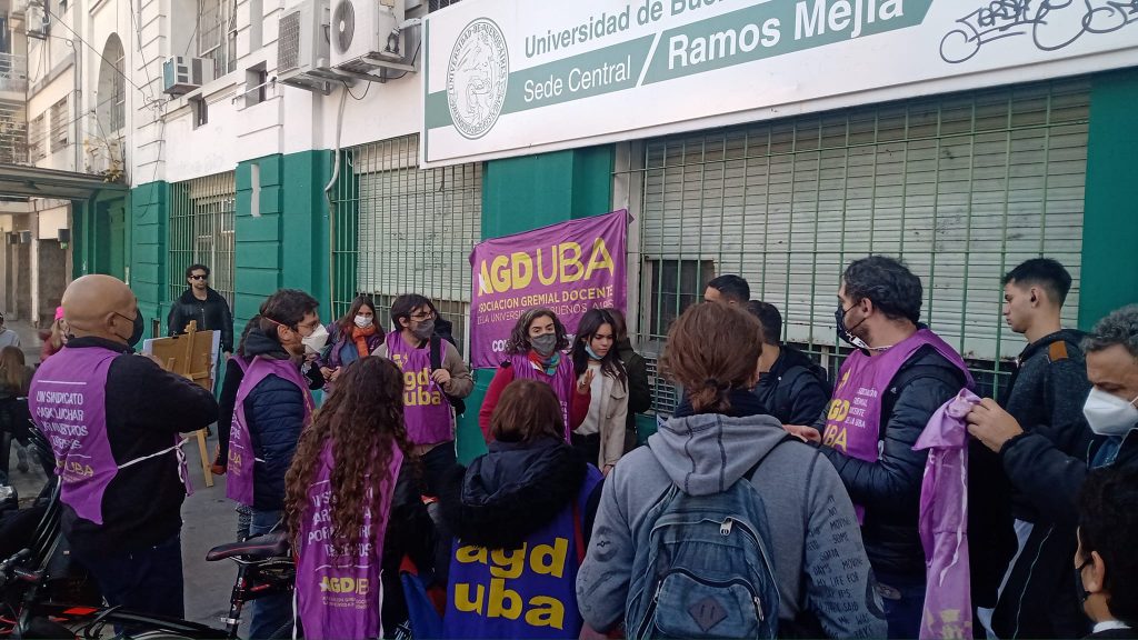 El malestar de la docencia de las Universidades Nacionales se hizo sentir en el paro nacional de CONADU Histórica