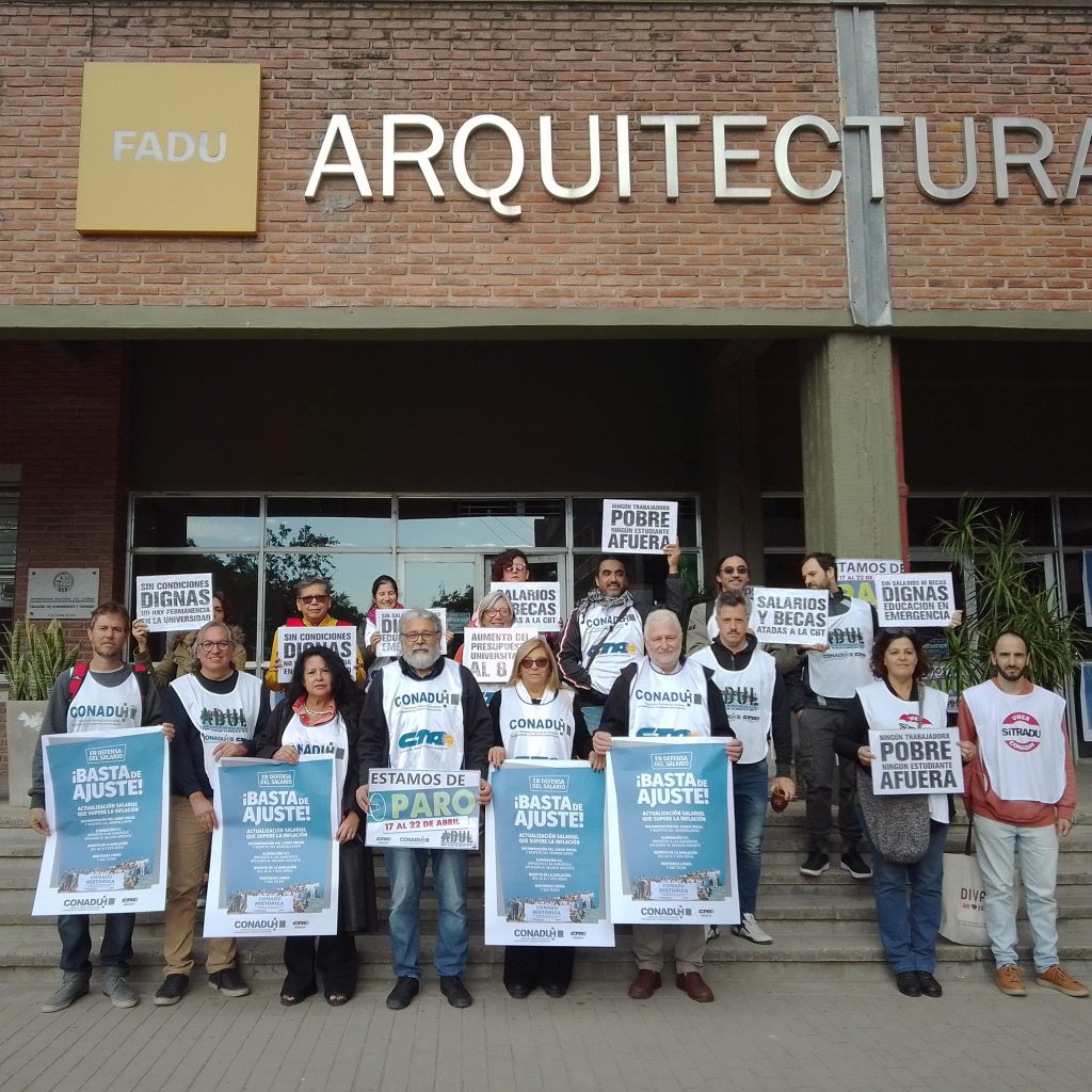 CONADU HISTÓRICA llevó los reclamos docentes al plenario del CIN y ratificó el paro por una semana del 17 al 22 de abril