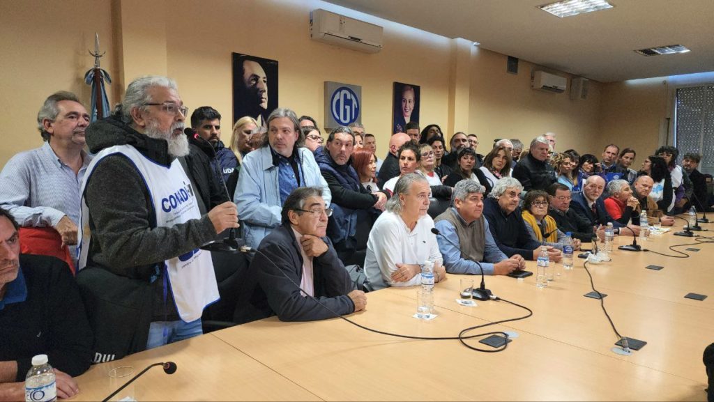 Las Centrales Sindicales volvieron a manifestar su contundente apoyo a las y los trabajadores de las Universidades Nacionales