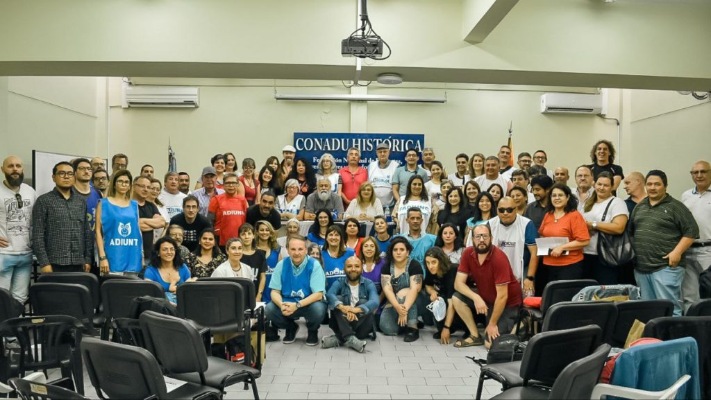 El Congreso Ordinario de CONADU Histórica aprobó la Memoria y el Balance