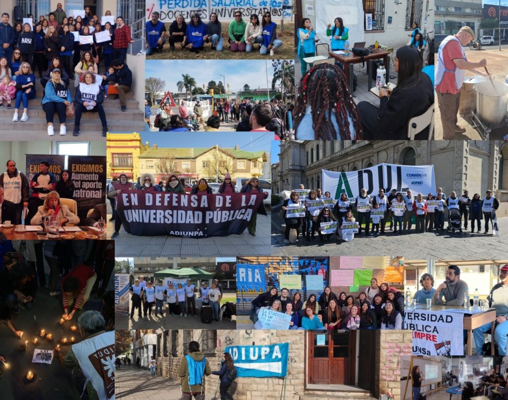 Paro de una semana en las universidades nacionales: alta adhesión y rechazo a los anuncios del gobierno